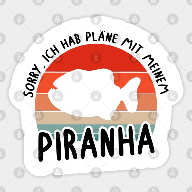 Pläne Piranha Kaufen Pazifik Aquarium Meer Sticker by FindYourFavouriteDesign